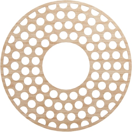 Ekena Millwork Fink Wood Fretwork Pierced Ceiling Medallion, Alder, 36"OD x 13 1/8"ID x 3/8"T CMWP36X36X0375FFAL